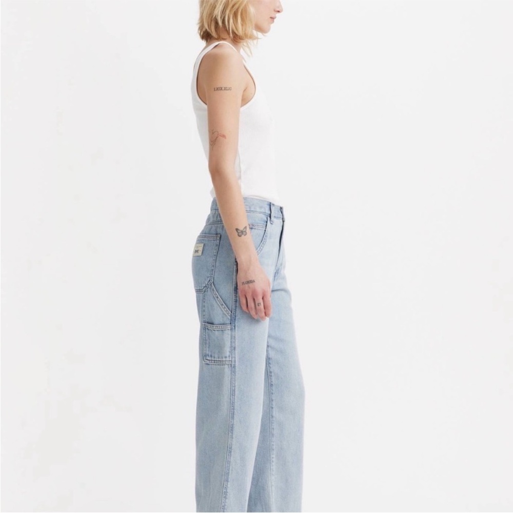 Levi's Featherweight Baggy Carpenter Jeans sz. 29 - Picture 3 of 8